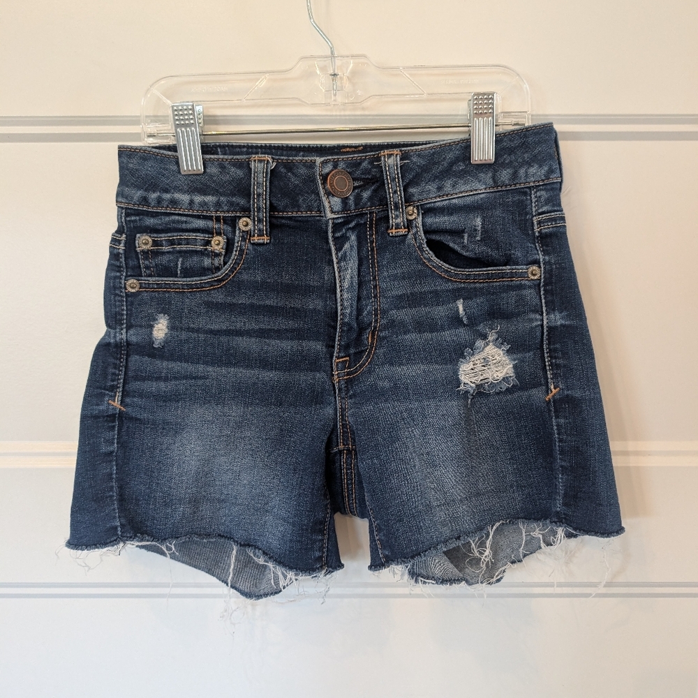 American Eagle Distressed Denim Women Shorts